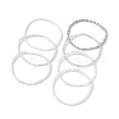 7Pcs 7 Styles Galss Stretch Bracelets&nbsp;BJEW-JB10384