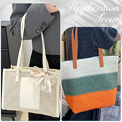 18Pcs 9 Colors PU Leather Bag Handles&nbsp;DIY-CL0001-77