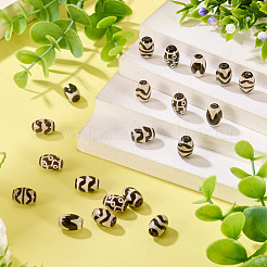 20Pcs 5 Styles Tibetan Style dZi Agate Beads&nbsp;G-TA0002-67