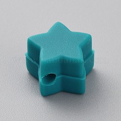 Star Silicone Focal Beads&nbsp;SIL-TAC0008-08N