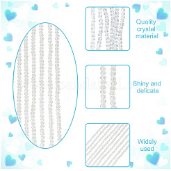 10 Strands Imitate Austrian Crystal Bicone Glass Beads Strands&nbsp;GLAA-HY0001-37B