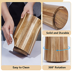 1Pc Wooden Rotating Cutlery Rack&nbsp;ODIS-PB0001-02