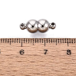 304 Stainless Steel Magnetic Clasps&nbsp;STAS-N127-05A-P