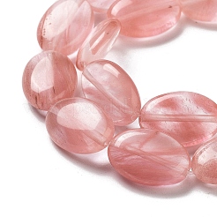 Cherry Quartz Glass Beads Strands&nbsp;G-P528-M01-01