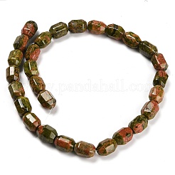 Natural Unakite Beads Strands&nbsp;G-F781-A04-01
