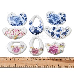 Printed Handmade Porcelain Pendants&nbsp;PR-CBA0EE5-02