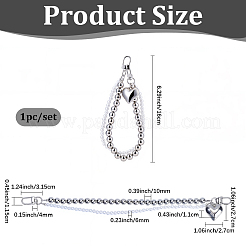 1Pc Acrylic Beaded Mobile Straps&nbsp;AJEW-CN0004-97