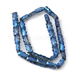 Electroplate Glass Beads Strands&nbsp;EGLA-L045-F
