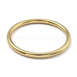 3Pcs PVD Vacuum Plating 202 Stainless Steel Plain Ring Bangle Sets&nbsp;BJEW-M317-15G