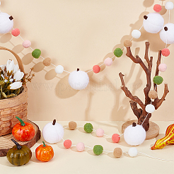 1Pc Felt Pompom Ball Hanging Streamer&nbsp;DIY-PH0036-23