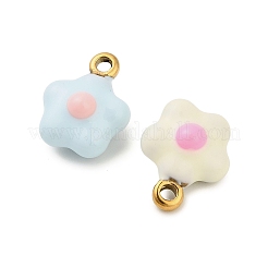 304 Stainless Steel Enamel Pendants&nbsp;STAS-P417-02G