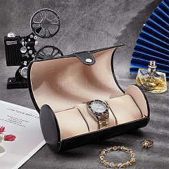 Column PU Leather Watch Boxes&nbsp;CON-WH0094-07A