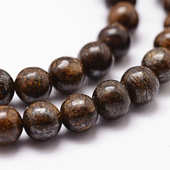 Natural Bronzite Bead Strands&nbsp;G-D840-57-10mm
