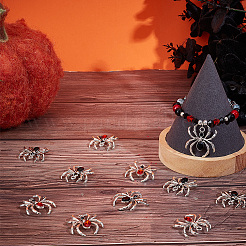 20Pcs 2 Colors Alloy Rhinestone Pendants&nbsp;FIND-SC0006-87