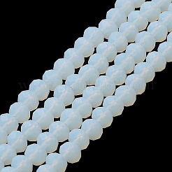 Imitation Jade Solid Color Glass Beads Strands&nbsp;EGLA-A034-J3mm-MD06