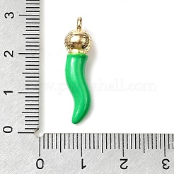 Opaque Resin Pendants&nbsp;RESI-V004-01C