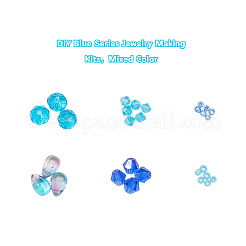 DIY Blue Series Jewelry Making Kits&nbsp;DIY-YW0003-05B