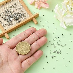 304 Stainless Steel Round Seamed Beads&nbsp;STAS-YW0001-84