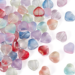 80Pcs 8 Colors Handmade Lampwork Beads&nbsp;LAMP-TA0002-53