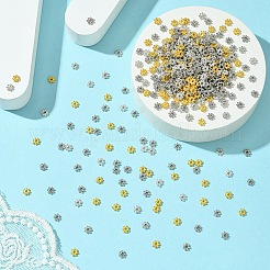 600Pcs 2 Colors CCB Plastic Bead Spacers&nbsp;CCB-YW0001-39A