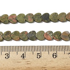 Natural Unakite Beads Strands&nbsp;G-A272-A01-11