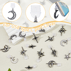 18Pcs 9 Style PVC Mobile Dustproof Plugs&nbsp;HJEW-DC00149
