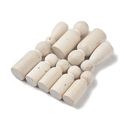 (Defective Closeout Sale: Get Mouldy) Creative Toy Wood People&nbsp;DIY-XCP0002-22