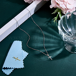 2Pcs 2 Colors 925 Sterling Silver Pendants&nbsp;STER-DC0002-04