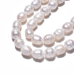 Natural Cultured Freshwater Pearl Beads Strands&nbsp;PEAR-N012-08B