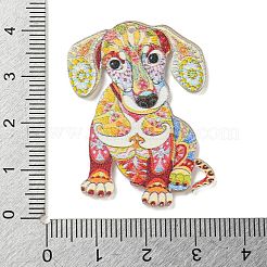Animal Theme Double-sided Printed Acrylic Pendants&nbsp;OACR-L017-04D