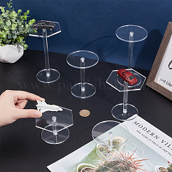 8 Sets 6 Styles Acrylic Storage Riser Rack&nbsp;AJEW-NB0006-30