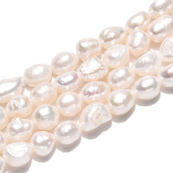 Natural Cultured Freshwater Pearl Beads Strands&nbsp;PEAR-N028-06