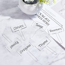 24Pcs Acrylic Blank Plant Labels&nbsp;AJEW-FG0003-18