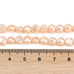Natural Cultured Freshwater Pearl Beads Strands&nbsp;PEAR-P064-19G-12C