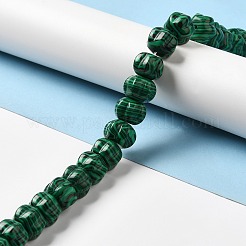 Synthetic Malachite Beads Strands&nbsp;G-K335-03D