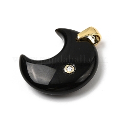 Natural Obsidian Pendants&nbsp;G-A297-02G-06