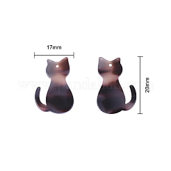 Cellulose Acetate Resin Pendants&nbsp;RESI-CJ0001-135