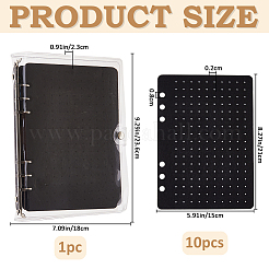 Felt Brooches Collection Binder Book&nbsp;AJEW-FH0007-29B