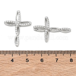 SHEGRACE Brass Clear Cubic Zirconia Pendants&nbsp;XGRQ3K388-566P