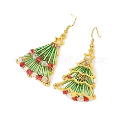 Christmas Glass & Alloy Dangle Earrings&nbsp;EJEW-JE07527