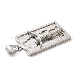 Non-Tarnish 304 Stainless Steel Religion Pendants&nbsp;STAS-E184-23P