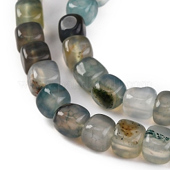 Natural Dragon Veins Agate Beads Strands&nbsp;G-G177-E06-01