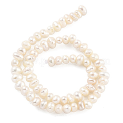 Natural Cultured Freshwater Pearl Beads Strands&nbsp;PEAR-C003-06E