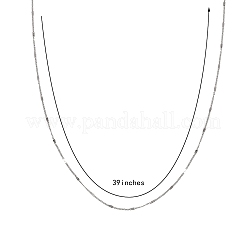 304 Stainless Steel Figaro Chains&nbsp;CHS-SZ0001-02P