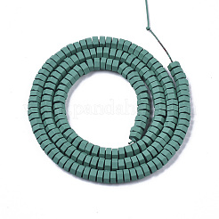 Spray Painted Non-magnetic Synthetic Hematite Beads Strands&nbsp;G-R468-02C-03
