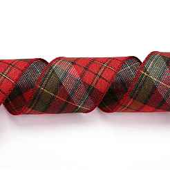 Polyester Imitation Linen Ribbon&nbsp;OCOR-G007-02E