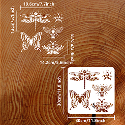 PET Hollow Out Drawing Painting Stencils&nbsp;DIY-WH0391-0559