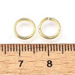 Brass Open Jump Rings&nbsp;KK-V007-004G-07