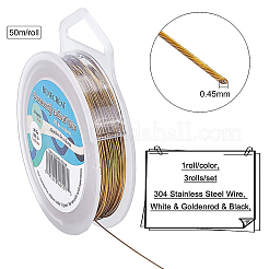 3 Colors Tiger Tail Wire&nbsp;TWIR-BC0001-21