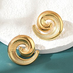 304 Stainless Steel Stud Earrings&nbsp;EJEW-B121-02G-01